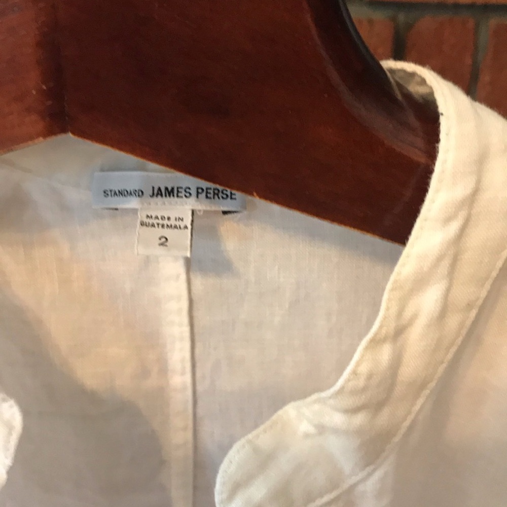 James Perse white Sleeveless linen mini dress size 2 - Picture 3 of 10